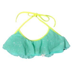 Victoria's Secret Womens Sequin Bikini Top Swimsuit Size Small Beach Summer Pool